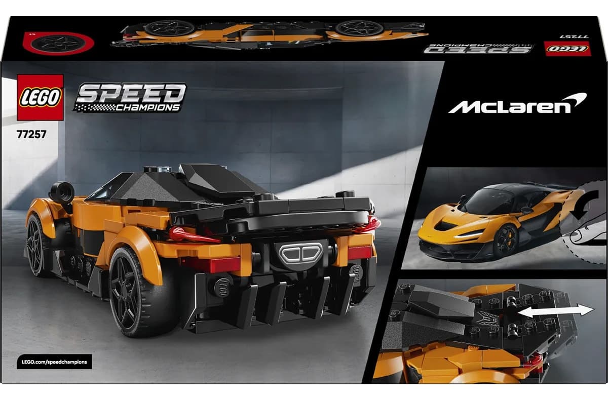 لگو Speed Champions McLaren W1 سوپرکار مدل 77257 با 287 قطعه لگو Speed Champions McLaren W1 سوپرکار مدل 77257 با 287 قطعه