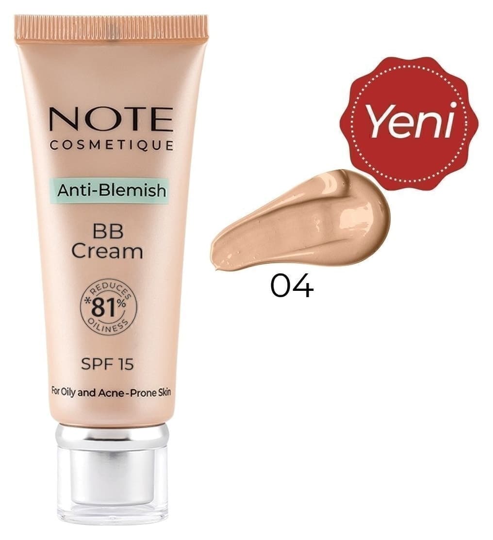 کرم BB Note Cosmetics ضدجوش با SPF 15 رنگ 04 بژ کرم BB Note Cosmetics ضدجوش با SPF 15 رنگ 04 بژ