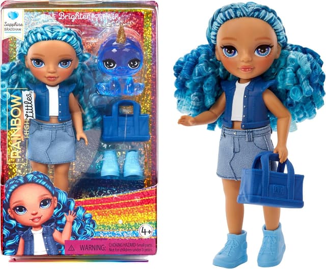 عروسک Rainbow High از مجموعه RH Littles مدل Sapphire Bradshaw عروسک Rainbow High از مجموعه RH Littles مدل Sapphire Bradshaw