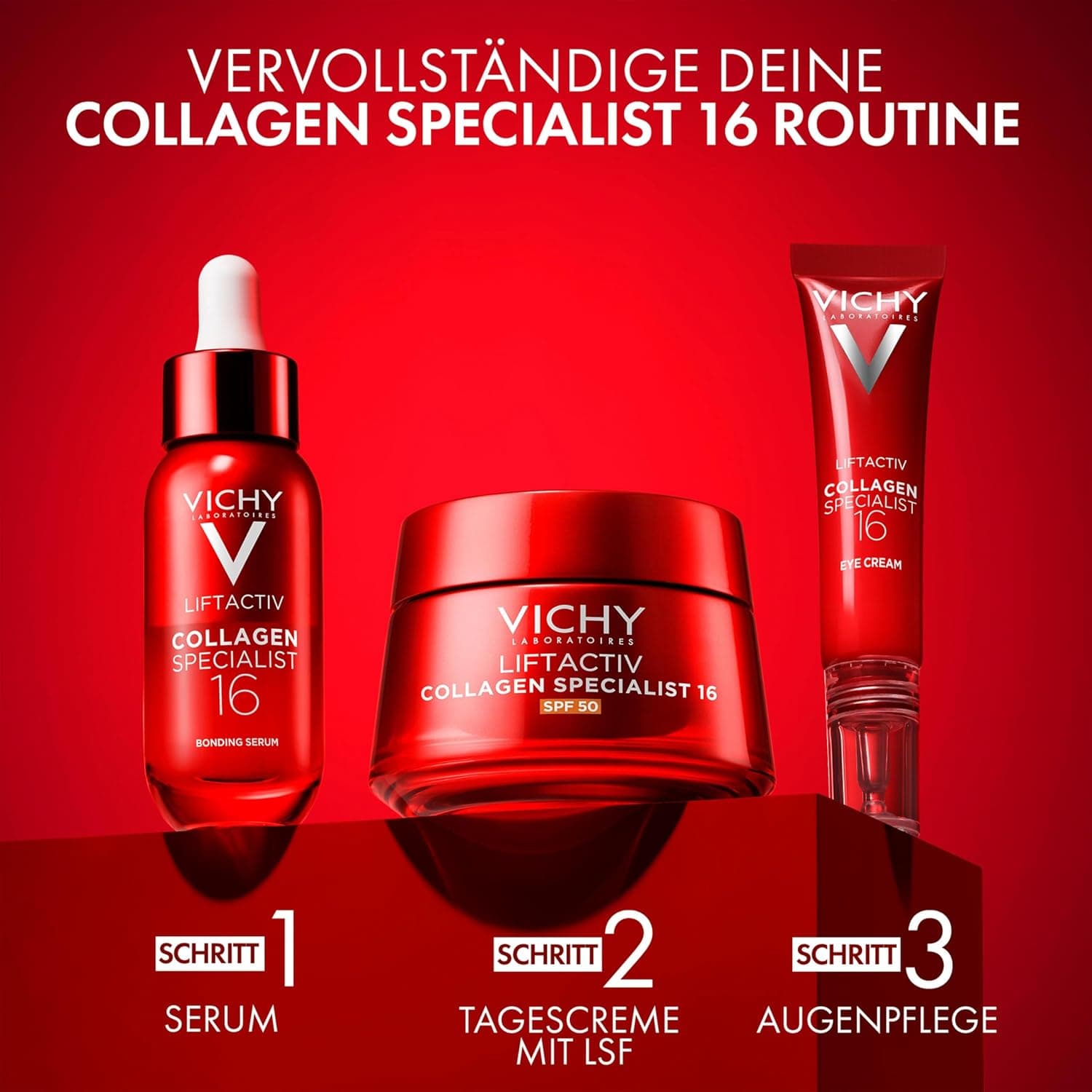 کرم ضدآفتاب VICHY مدل Lift Collagen 16 SPF 50ml کرم ضدآفتاب VICHY مدل Lift Collagen 16 SPF 50ml