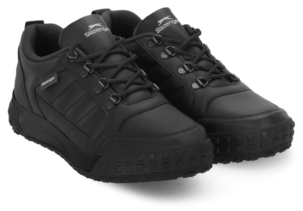 کفش مردانه Slazenger مشکی Outdoor مدل DEFENS I کفش مردانه Slazenger مشکی Outdoor مدل DEFENS I