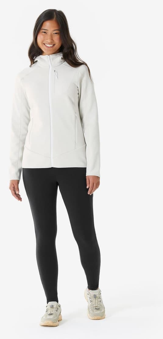 ژاکت پولار زنانه Decathlon Quechua اوتدور سفید مدل MH500 ژاکت پولار زنانه Decathlon Quechua اوتدور سفید مدل MH500