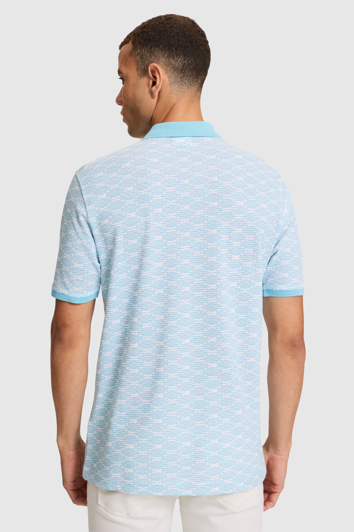 تیشرت مردانه U.S. Polo Assn. Aqua فیت معمولی یقه پولو مدل 50326959-VR007 تیشرت مردانه U.S. Polo Assn. Aqua فیت معمولی یقه پولو مدل 50326959-VR007