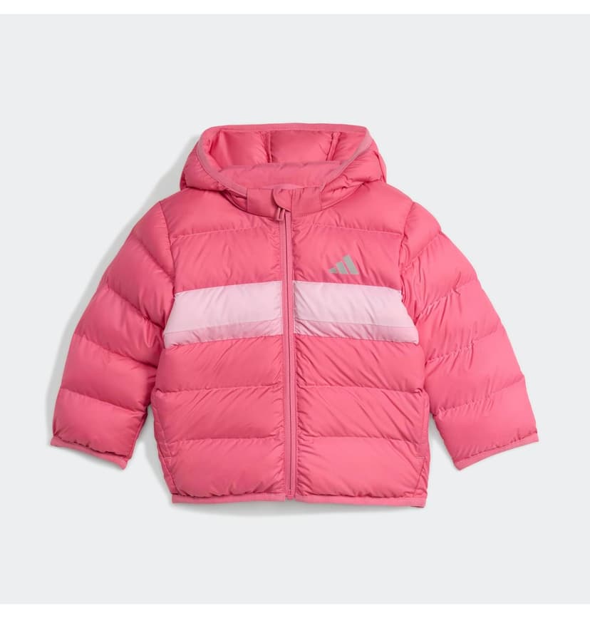 کاپشن بچگانه adidas صورتی مدل JL7390 کاپشن بچگانه adidas صورتی مدل JL7390