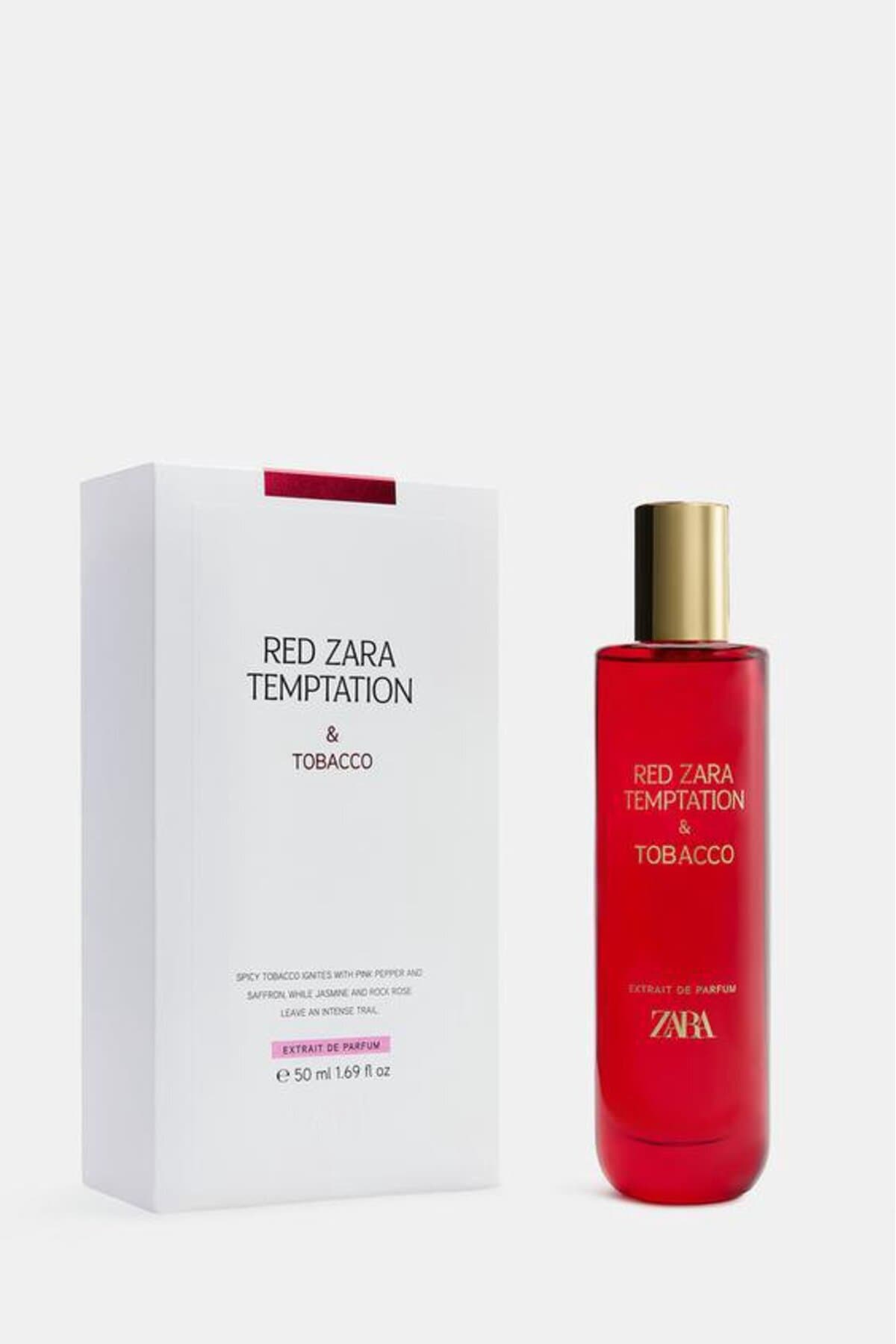 عطر زنانه Zara Red Temptation Tobacco Extrait de Parfum 50 ML عطر زنانه Zara Red Temptation Tobacco Extrait de Parfum 50 ML