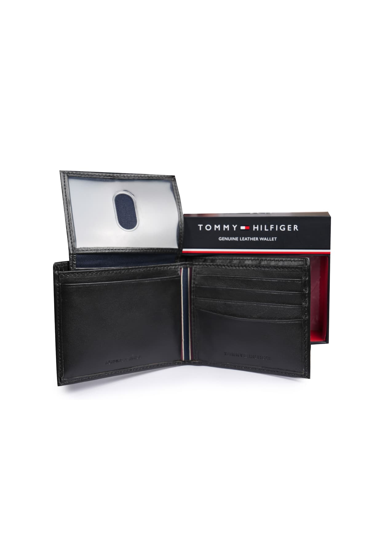 کیف پول مردانه Tommy Hilfiger مشکی مدل 31Tl22X060 کیف پول مردانه Tommy Hilfiger مشکی مدل 31Tl22X060