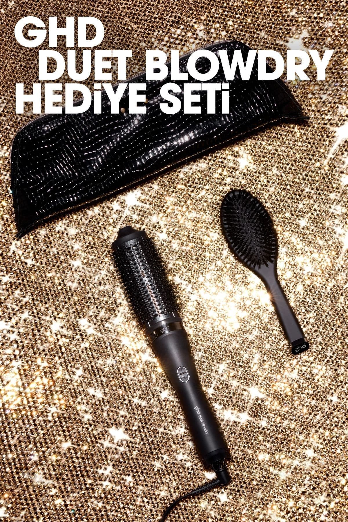 ست شکلدهنده مو Ghd مدل Duet Blowdry دو در یک همراه شانه و کیف ست شکلدهنده مو Ghd مدل Duet Blowdry دو در یک همراه شانه و کیف