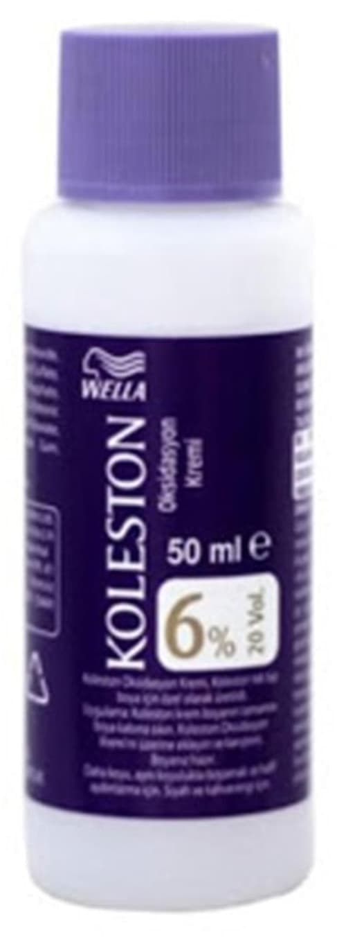 کرم اکسیدان زنانه Wella Koleston پراکسید %6 50 ML کرم اکسیدان زنانه Wella Koleston پراکسید %6 50 ML
