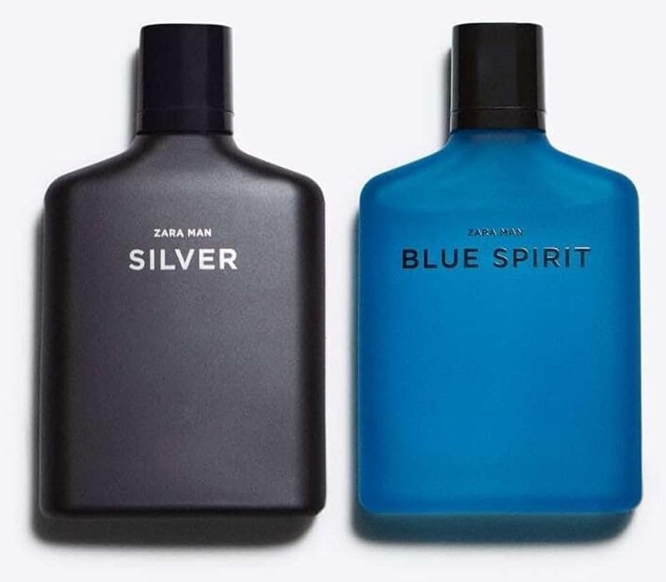 ست عطر مردانه Zara Man Silver و Man Blue Spirit EDT 2×90ml مدل ZSILVERBLUE100 ست عطر مردانه Zara Man Silver و Man Blue Spirit EDT 2×90ml مدل ZSILVERBLUE100