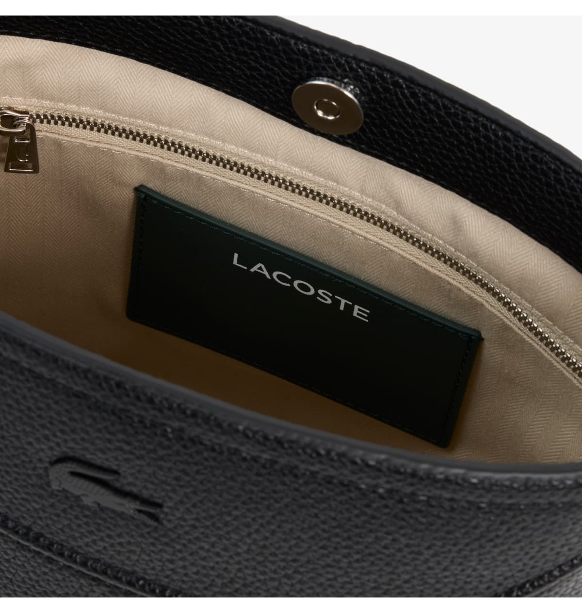 کیف دوشی زنانه Lacoste کوچک مشکی مدل Everyday Club کیف دوشی زنانه Lacoste کوچک مشکی مدل Everyday Club