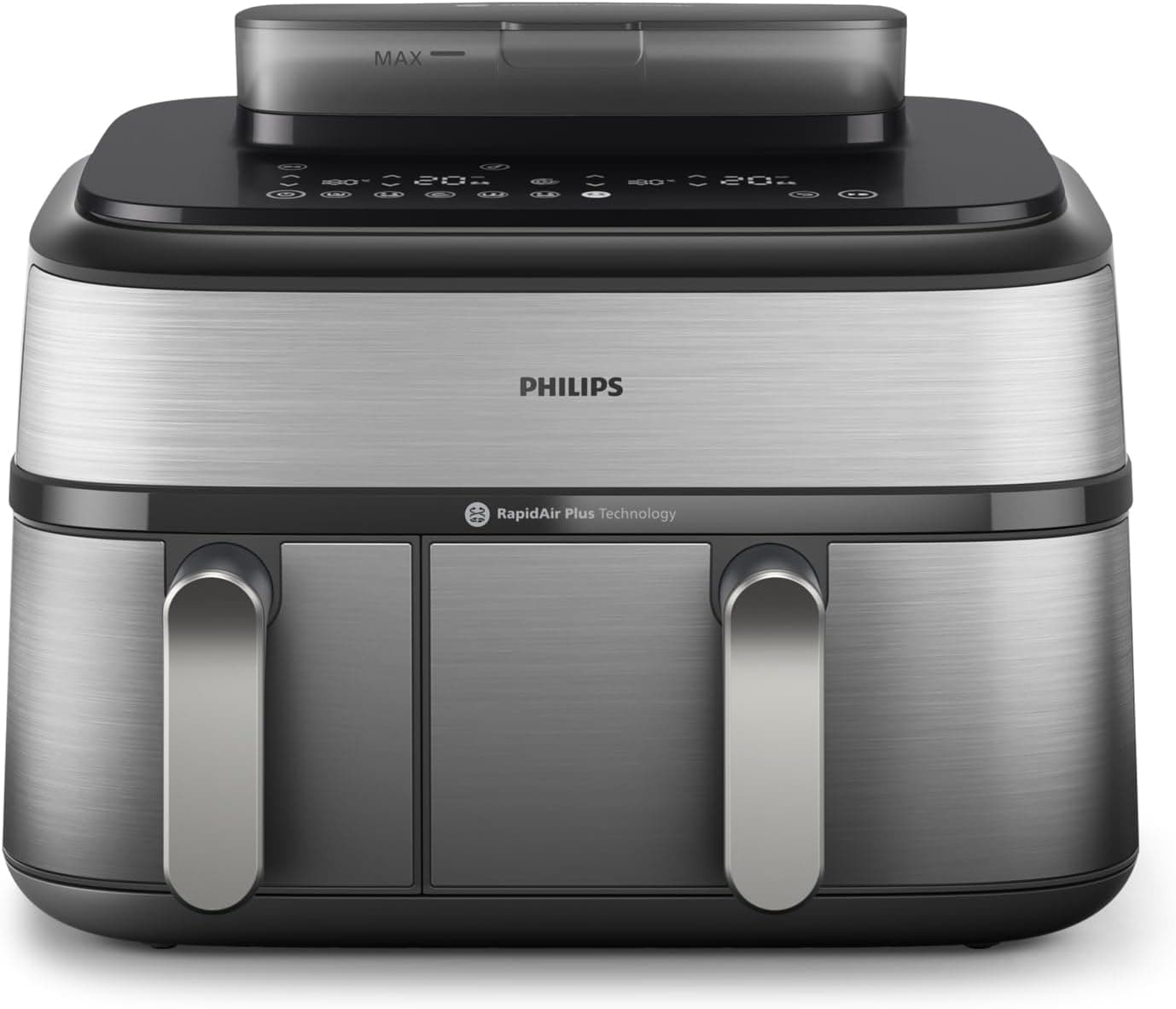 سرخکن هوایی Philips مدل Dual Basket AirFryer XXL ظرفیت 9 لیتر 1.5 کیلوگرم توان 2750 وات 8 برنامه پیشفرض سرخکن هوایی Philips مدل Dual Basket AirFryer XXL ظرفیت 9 لیتر 1.5 کیلوگرم توان 2750 وات 8 برنامه پیشفرض
