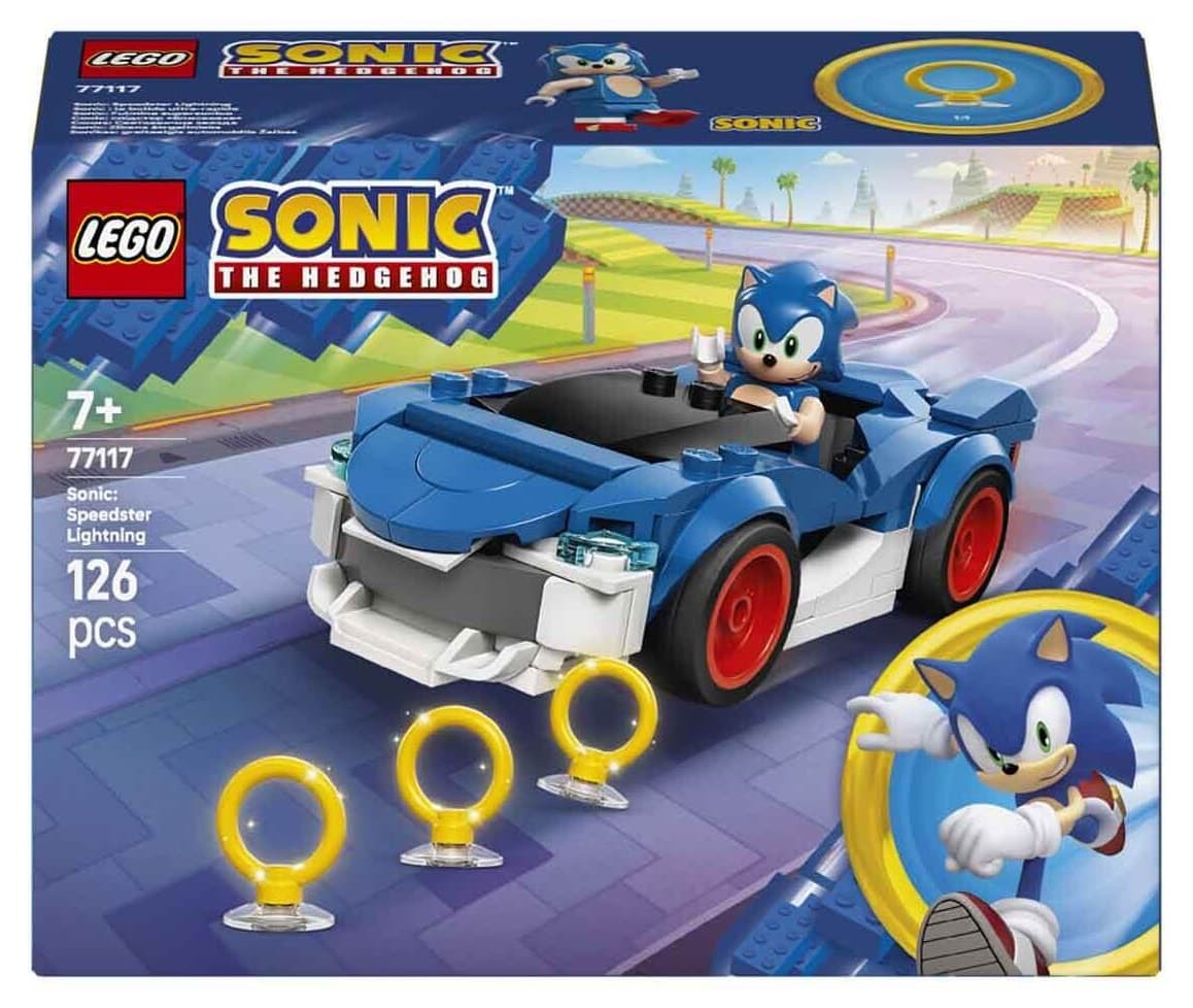 لگو ماشین اسباببازی مدل Sonic the Hedgehog Sonic Şimşek به شماره 77117 لگو ماشین اسباببازی مدل Sonic the Hedgehog Sonic Şimşek به شماره 77117