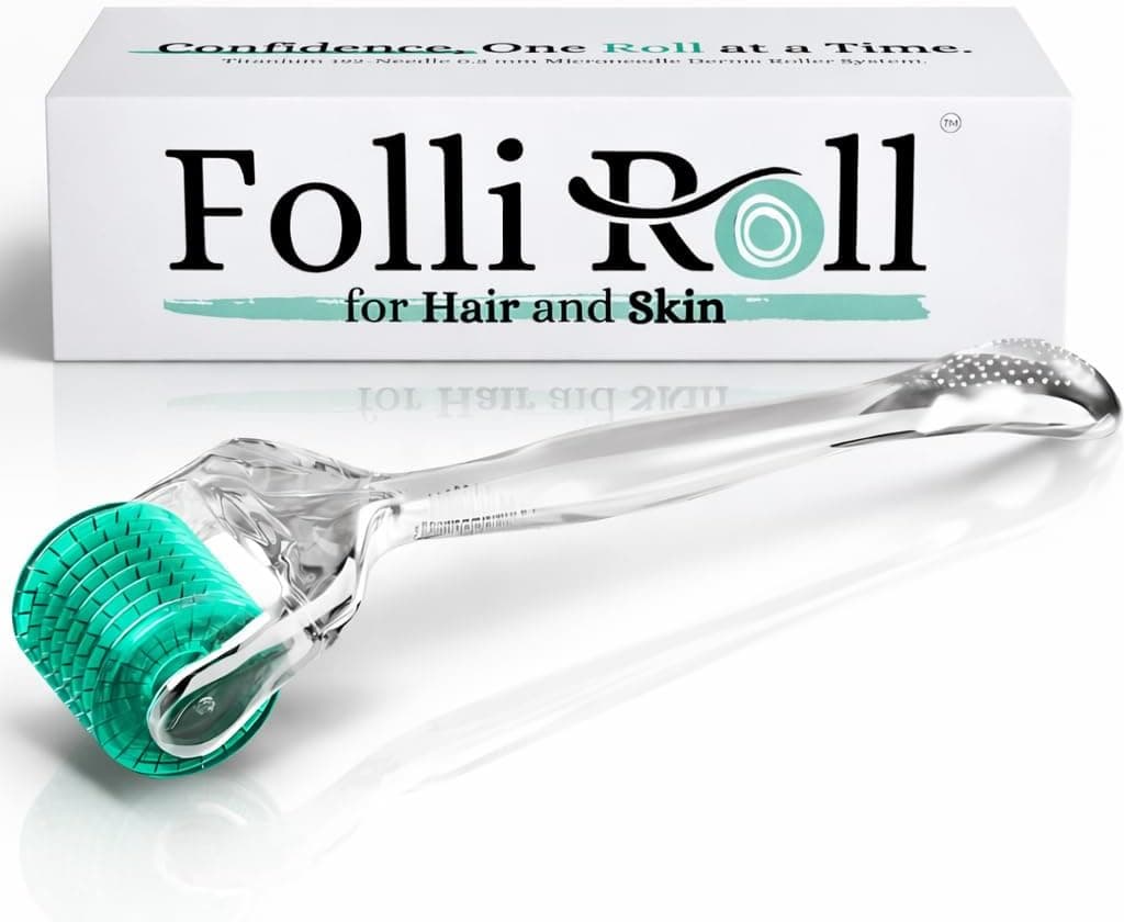 درما رولر FolliRoll با سوزنهای میکرو تیتانیوم 0.30 mm و 192 سوزن درما رولر FolliRoll با سوزنهای میکرو تیتانیوم 0.30 mm و 192 سوزن