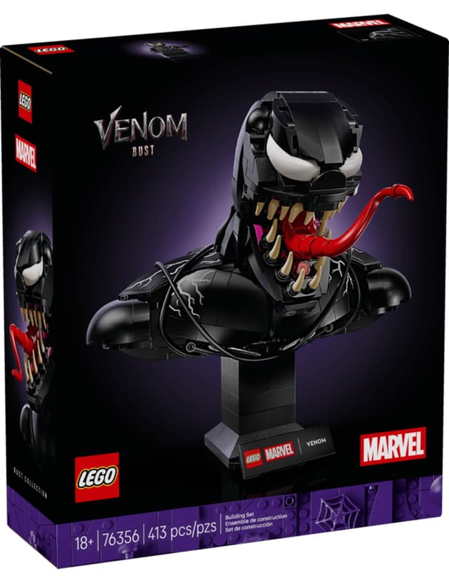 لگو 76356 Super Heroes Venom تندیس نیمتنه لگو 76356 Super Heroes Venom تندیس نیمتنه
