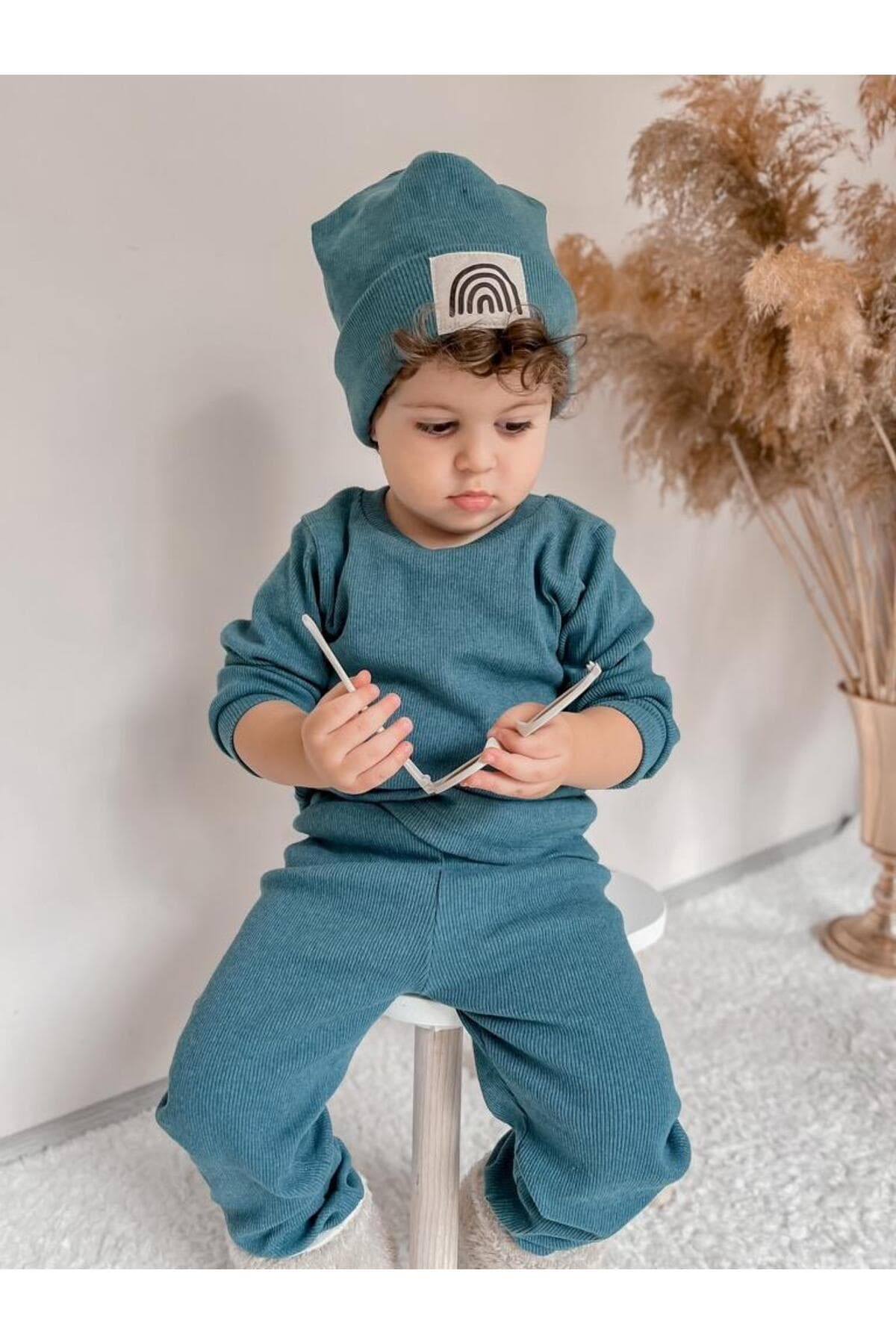 ست سهتکه MiaBaby راهراه ست سهتکه MiaBaby راهراه