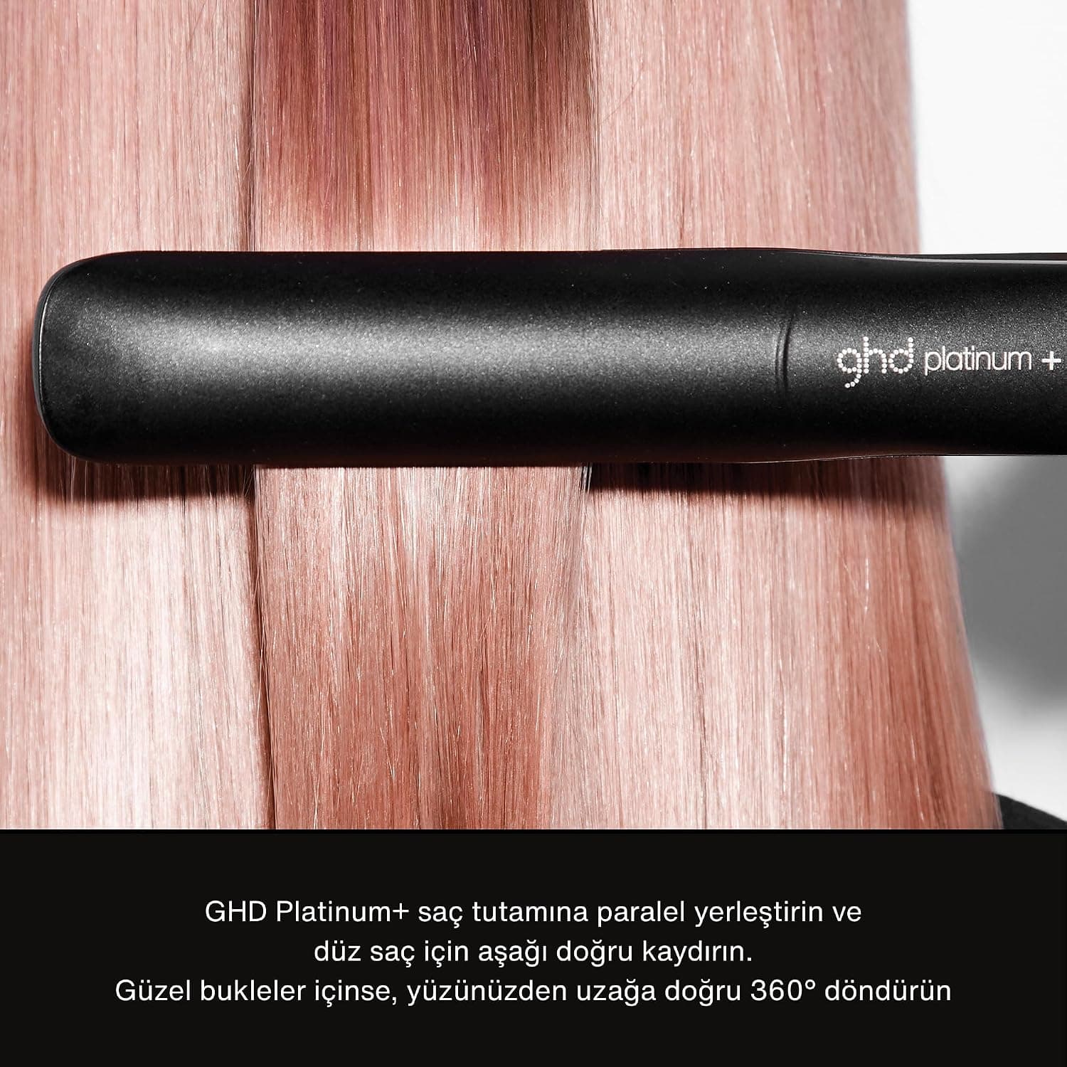 اتو مو ghd Platinum+ حالتدهنده حرفهای مشکی اتو مو ghd Platinum+ حالتدهنده حرفهای مشکی
