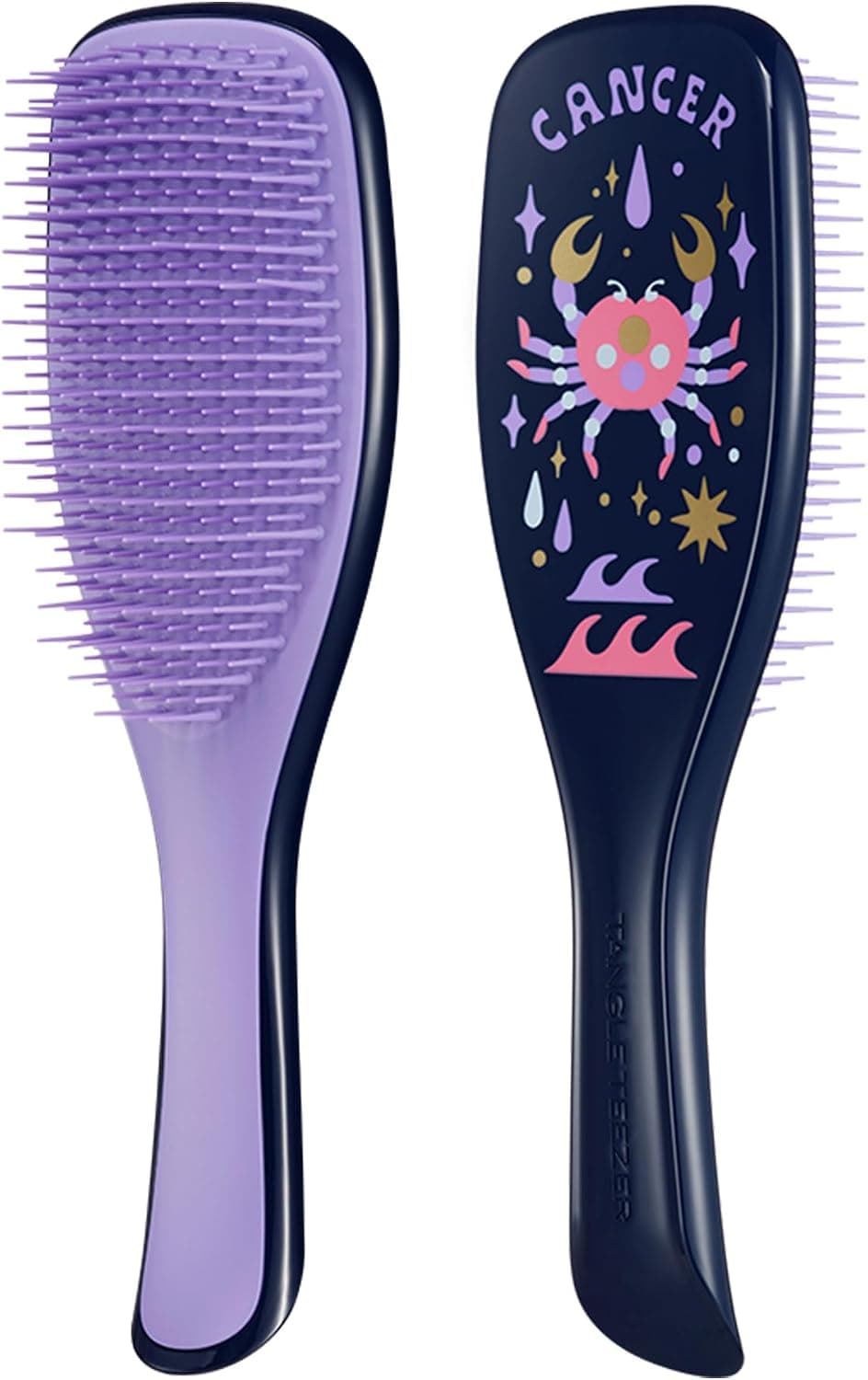 شانه باز کننده مو Tangle Teezer برای موهای صاف و فر The Ultimate Detangler Zodiac Cancer شانه باز کننده مو Tangle Teezer برای موهای صاف و فر The Ultimate Detangler Zodiac Cancer