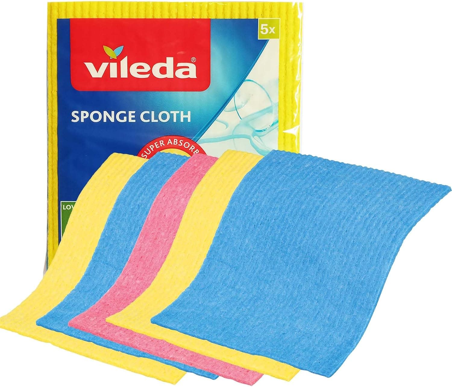 دستمال اسفنجی Vileda 5+1 دستمال اسفنجی Vileda 5+1