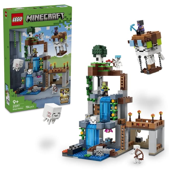 لگو 21597 Minecraft ایستگاه زامبی 754 قطعه لگو 21597 Minecraft ایستگاه زامبی 754 قطعه