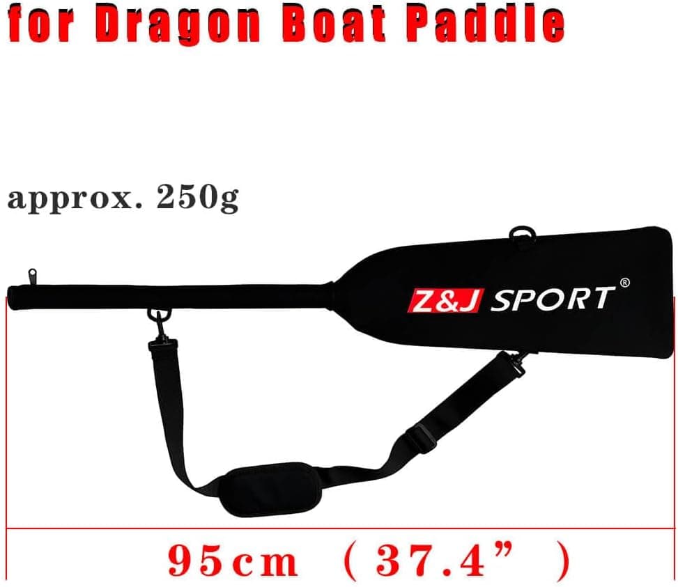 کیف حمل پاروی قایق اژدها Z&J SPORT با بند شانهای قابل تنظیم و دسته حمل کیف حمل پاروی قایق اژدها Z&J SPORT با بند شانهای قابل تنظیم و دسته حمل