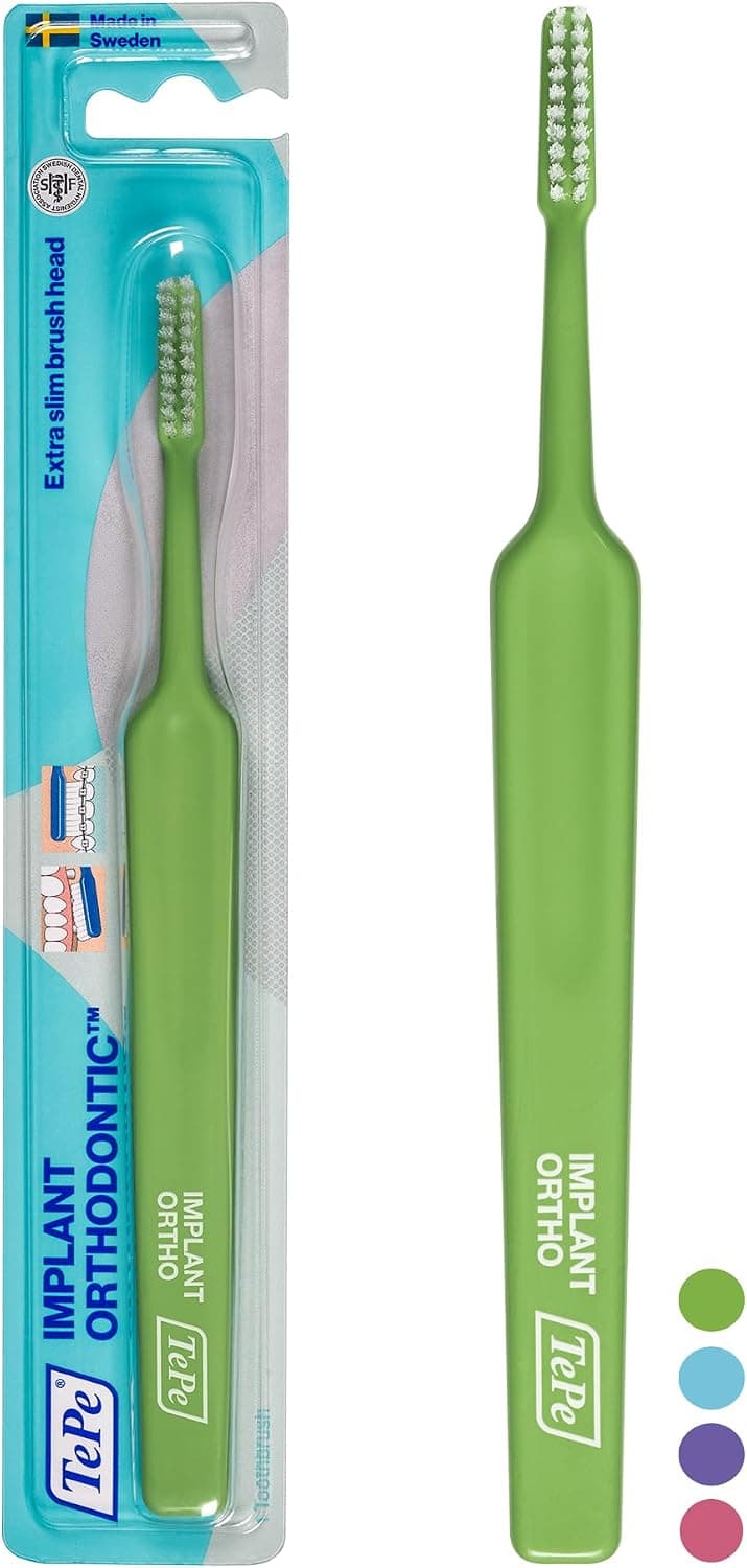 مسواک مخصوص ایمپلنت و ارتودنسی TePe 1 عدد مسواک مخصوص ایمپلنت و ارتودنسی TePe 1 عدد
