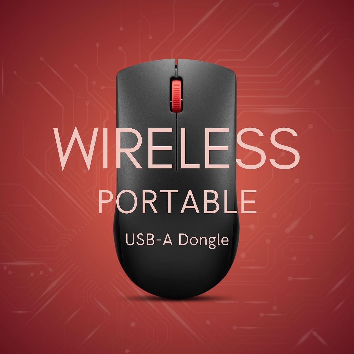 ماوس بیسیم Lenovo 150 دانگل USB-A 2.4G سنسور نوری مشکی مدل GY51L52638 ماوس بیسیم Lenovo 150 دانگل USB-A 2.4G سنسور نوری مشکی مدل GY51L52638