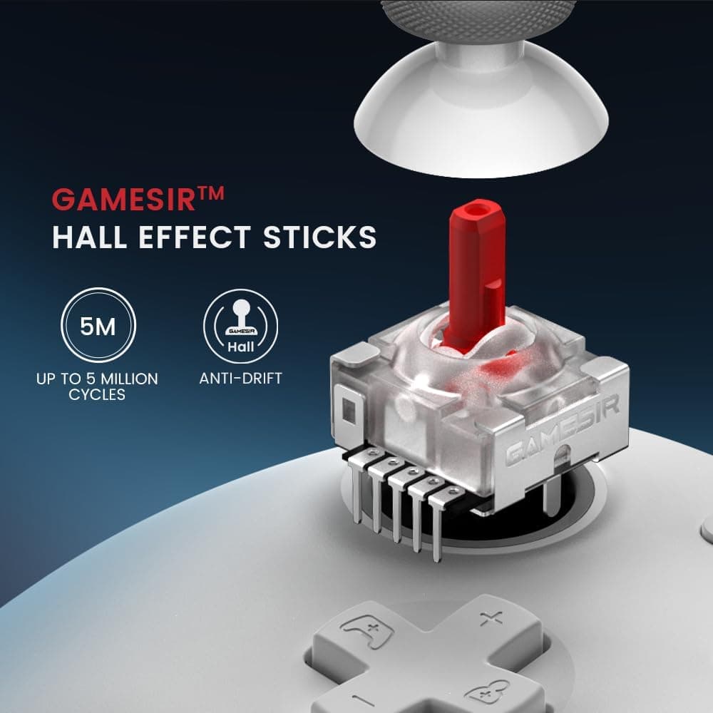 دسته بازی سیمی Xbox GameSir با جویاستیکهای Hall Effect مدل G7 HE دسته بازی سیمی Xbox GameSir با جویاستیکهای Hall Effect مدل G7 HE