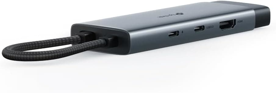 مبدل Type C به Gigabit Ethernet TP-Link مدل UH6120C با 1 پورت HDMI، 1 پورت شارژ سریع 100W، 1 USB-C و 2 USB-A 3.0 مبدل Type C به Gigabit Ethernet TP-Link مدل UH6120C با 1 پورت HDMI، 1 پورت شارژ سریع 100W، 1 USB-C و 2 USB-A 3.0