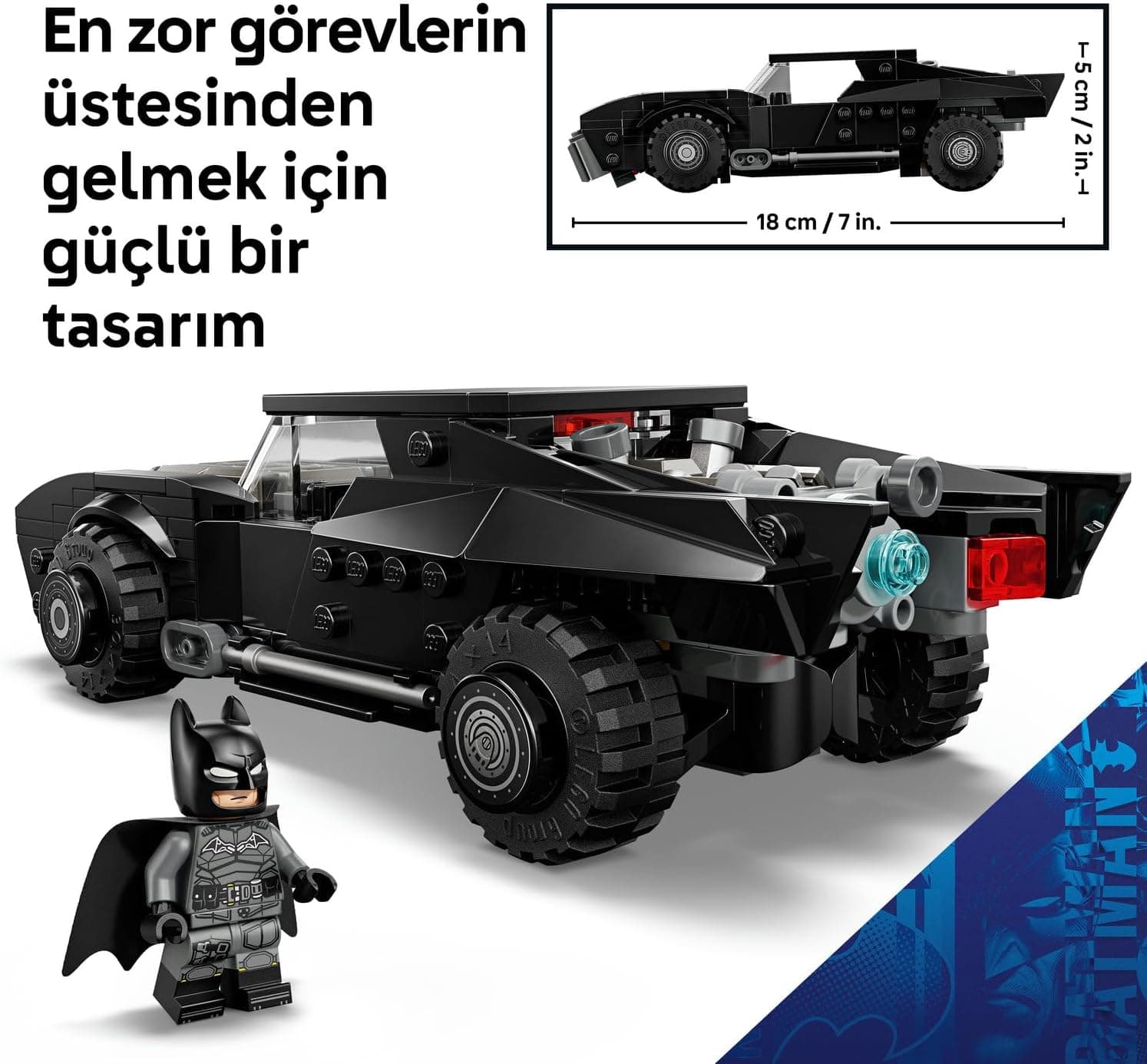 لگو DC Batman مدل Batmobile 76332 لگو DC Batman مدل Batmobile 76332