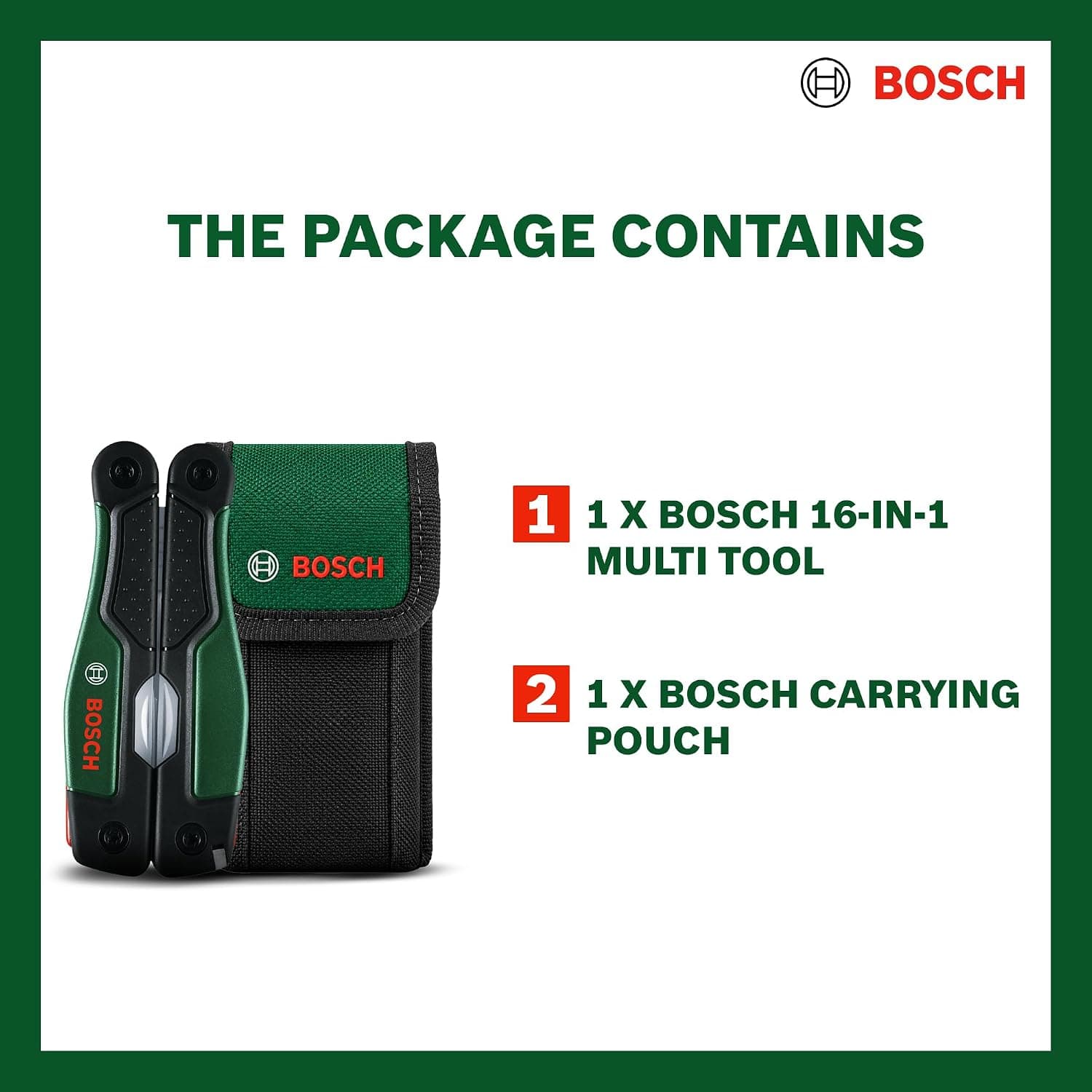 ابزار چندکاره Bosch با ۱۶ عملکرد فولاد ضدزنگ ابزار چندکاره Bosch با ۱۶ عملکرد فولاد ضدزنگ