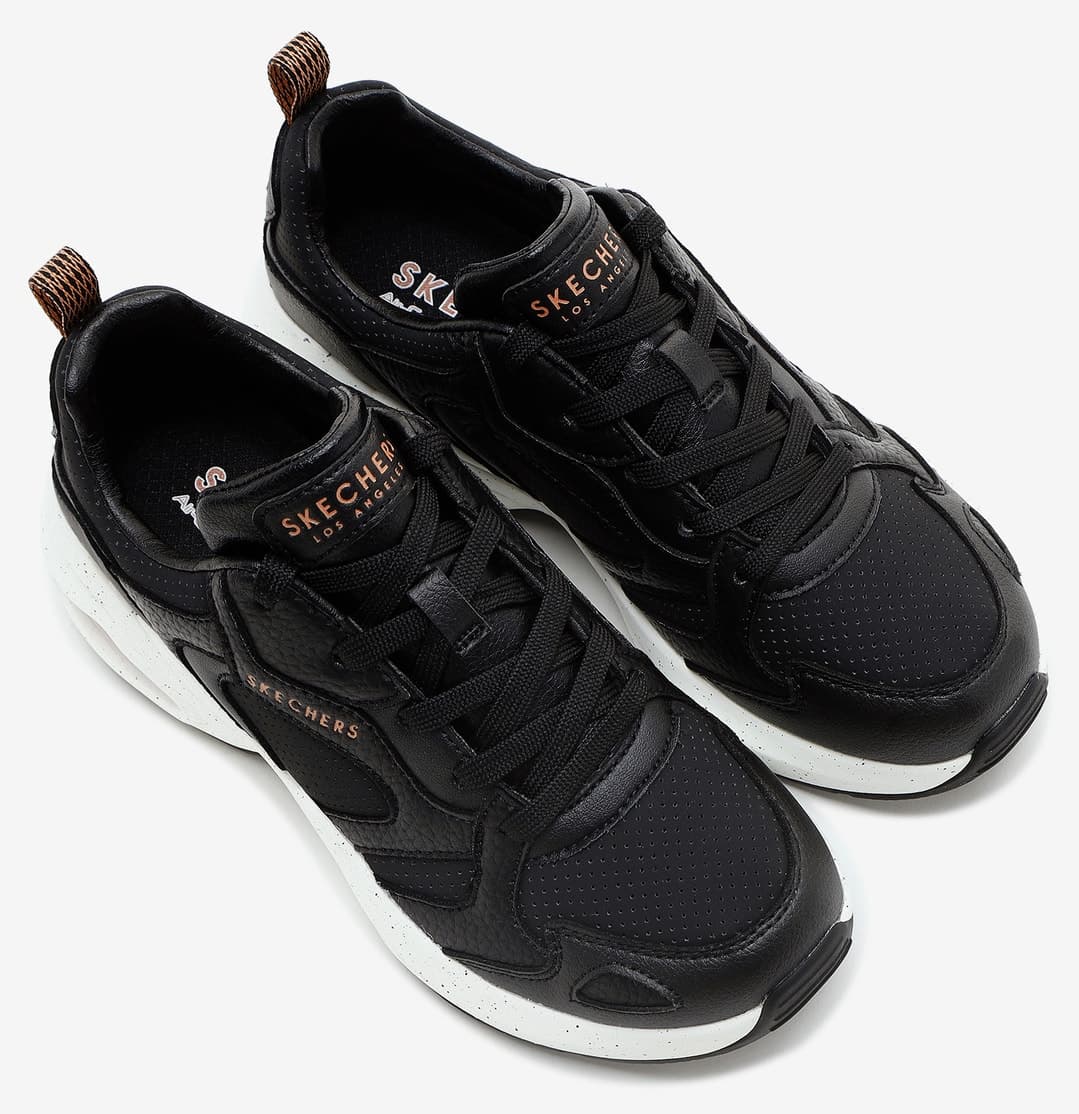 کفش اسنیکرز زنانه Skechers مشکی UNO OUT STREET FUN مدل 177052 BLK کفش اسنیکرز زنانه Skechers مشکی UNO OUT STREET FUN مدل 177052 BLK