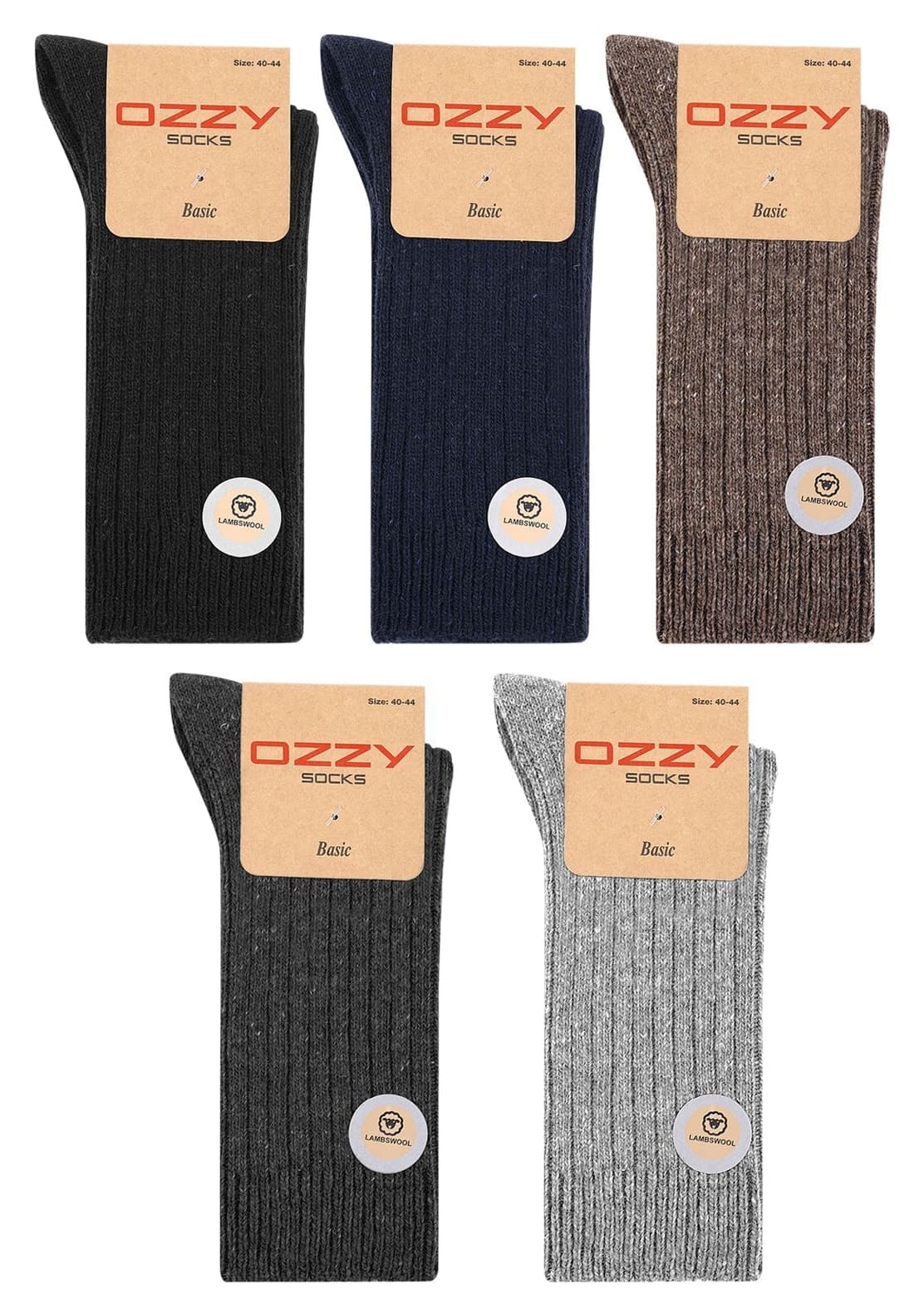 جوراب خواب زمستانی مردانه Ozzy Socks پشم بره 5 جفت Soft Touch جوراب خواب زمستانی مردانه Ozzy Socks پشم بره 5 جفت Soft Touch