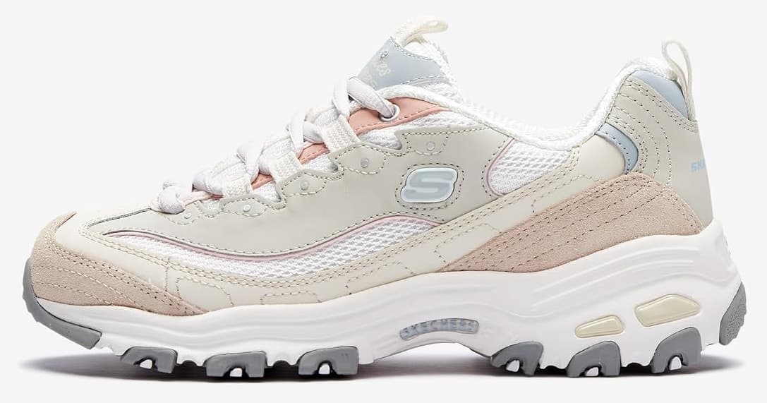 کفش زنانه Skechers D'LİTES مدل SANDY BEACHES بژ کفش زنانه Skechers D'LİTES مدل SANDY BEACHES بژ