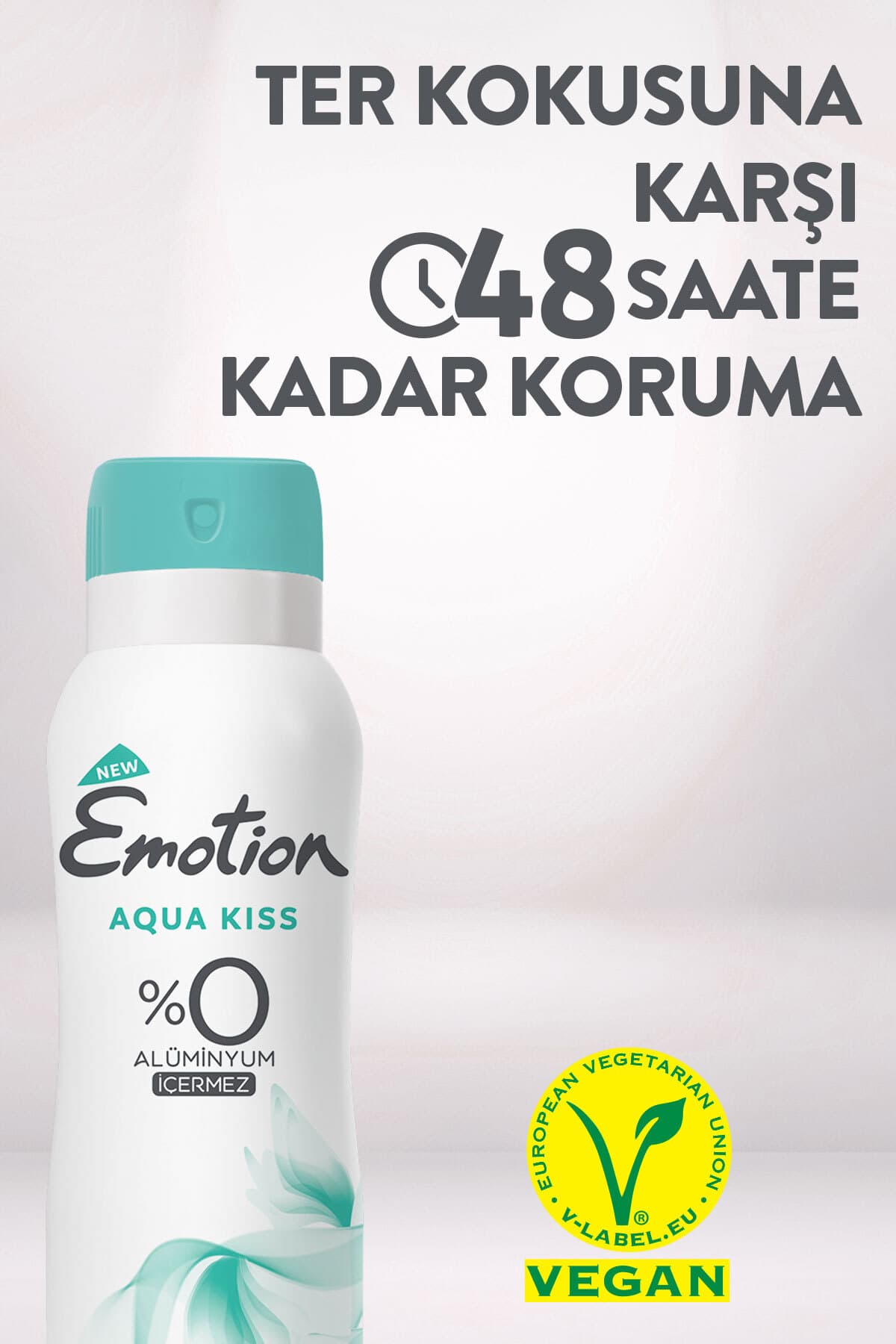 دئودورانت زنانه Emotion بدون آلومینیوم وگان Aqua Kiss 5x150ml دئودورانت زنانه Emotion بدون آلومینیوم وگان Aqua Kiss 5x150ml