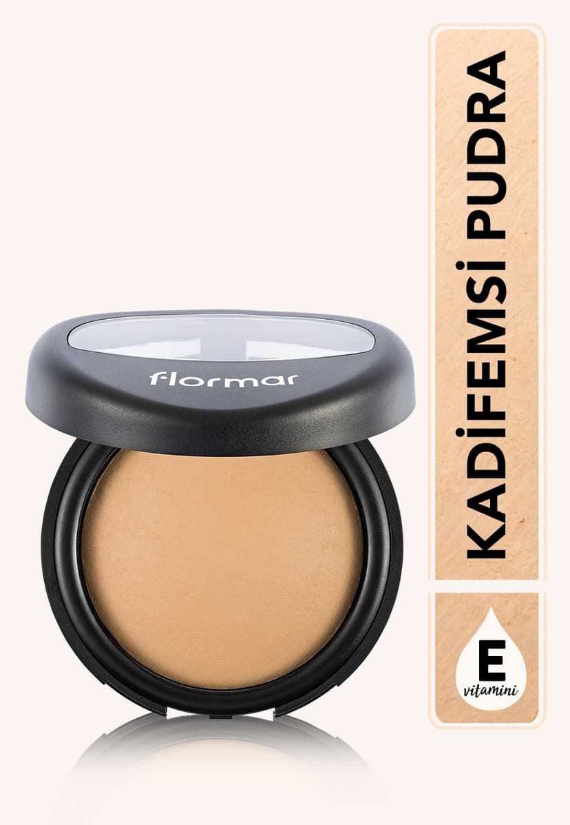 پودر Flormar مات، تثبیتکننده و پوشاننده قوی Baked رنگ 030 پودر Flormar مات، تثبیتکننده و پوشاننده قوی Baked رنگ 030