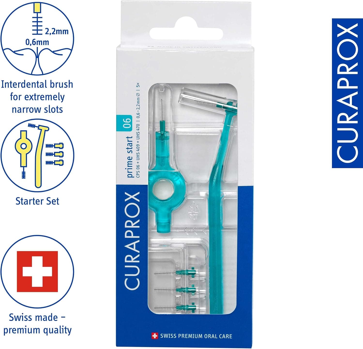 ست برس بین دندانی CURAPROX مدل Cps Prime 06 ست برس بین دندانی CURAPROX مدل Cps Prime 06