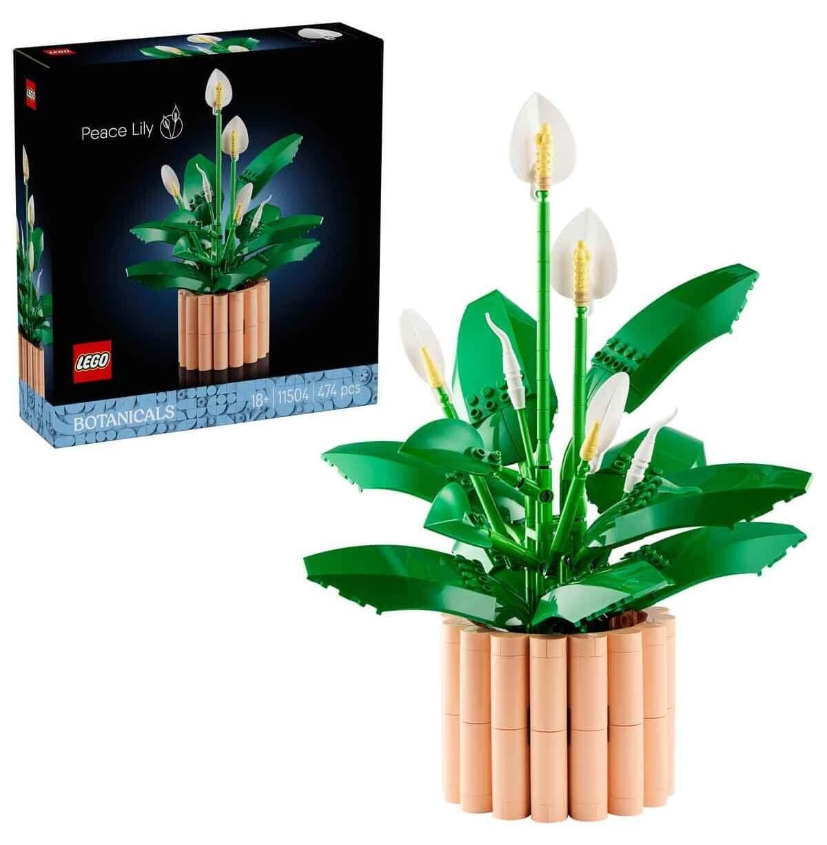 لگو Botanicals گل صلح مدل 11504 لگو Botanicals گل صلح مدل 11504