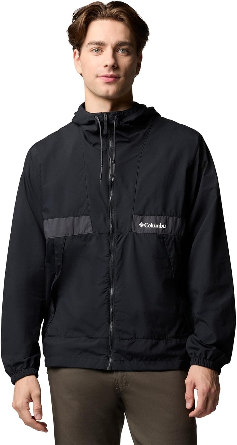 بادگیر مردانه Columbia Spire Valley اوتدور مشکی مدل WM7321-010 بادگیر مردانه Columbia Spire Valley اوتدور مشکی مدل WM7321-010