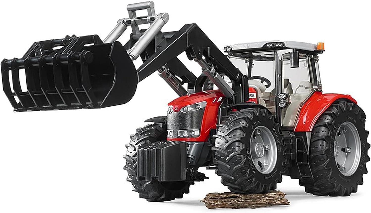 تراکتور Bruder Massey Ferguson 7624 با لودر جلو مدل 03047 تراکتور Bruder Massey Ferguson 7624 با لودر جلو مدل 03047