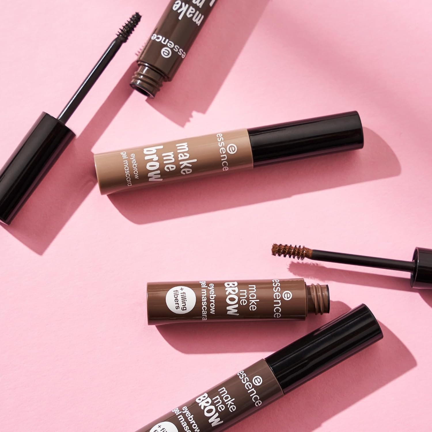 ژل ماسکارا ابرو Essence Make Me Brow مدل 04 ژل ماسکارا ابرو Essence Make Me Brow مدل 04
