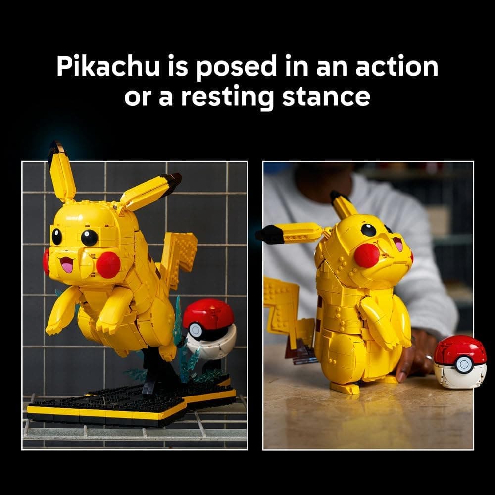 لگو Pokémon Pikachu و Poké Ball مدل 72152 لگو Pokémon Pikachu و Poké Ball مدل 72152