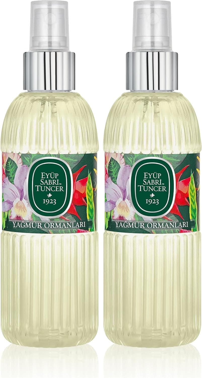 ادکلن Eyup Sabri Tuncer با رایحه جنگل بارانی بطری PET استوانهای اسپری 150 ml ادکلن Eyup Sabri Tuncer با رایحه جنگل بارانی بطری PET استوانهای اسپری 150 ml