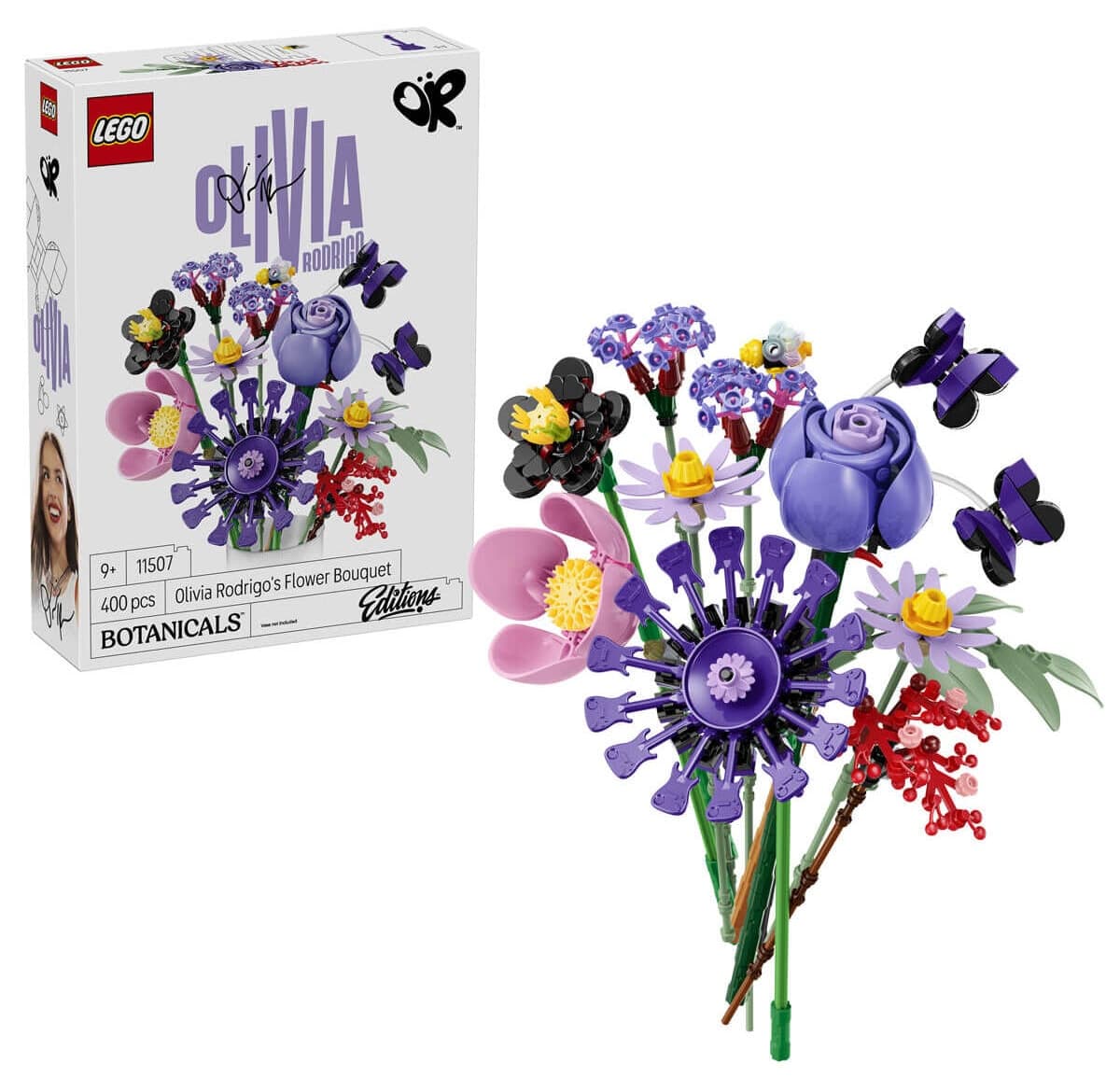 لگو Botanicals دسته گل Olivia Rodrigo مدل 11507 بالای ۹ سال لگو Botanicals دسته گل Olivia Rodrigo مدل 11507 بالای ۹ سال
