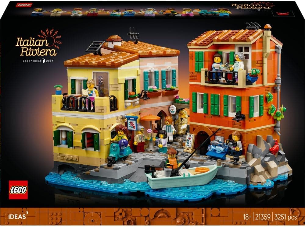 لگو Ideas Italian Riviera مدل 21359 لگو Ideas Italian Riviera مدل 21359