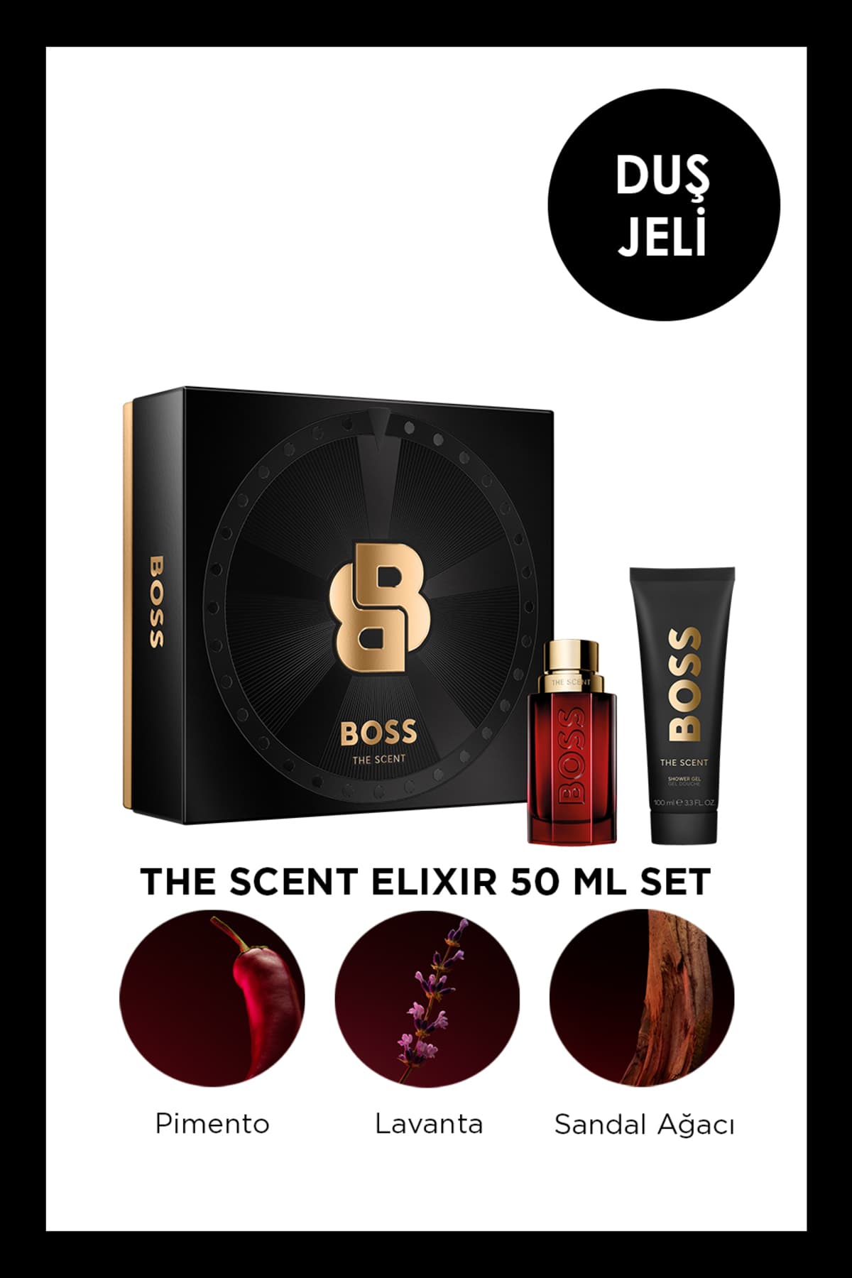 ست عطر مردانه BOSS The Scent Elixir 50 ml ست عطر مردانه BOSS The Scent Elixir 50 ml