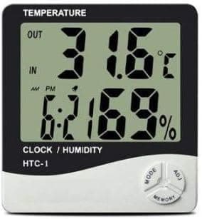 ترمومتر و هیگرومتر دیواری ساعتدار Genel اندازهگیری دما و رطوبت مدل HTC-1 ترمومتر و هیگرومتر دیواری ساعتدار Genel اندازهگیری دما و رطوبت مدل HTC-1