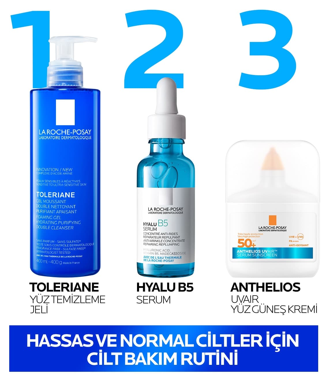 ژل پاککننده صورت برای انواع پوست La Roche Posay Toleriane با اثر مرطوبکنندگی 400 ml ژل پاککننده صورت برای انواع پوست La Roche Posay Toleriane با اثر مرطوبکنندگی 400 ml
