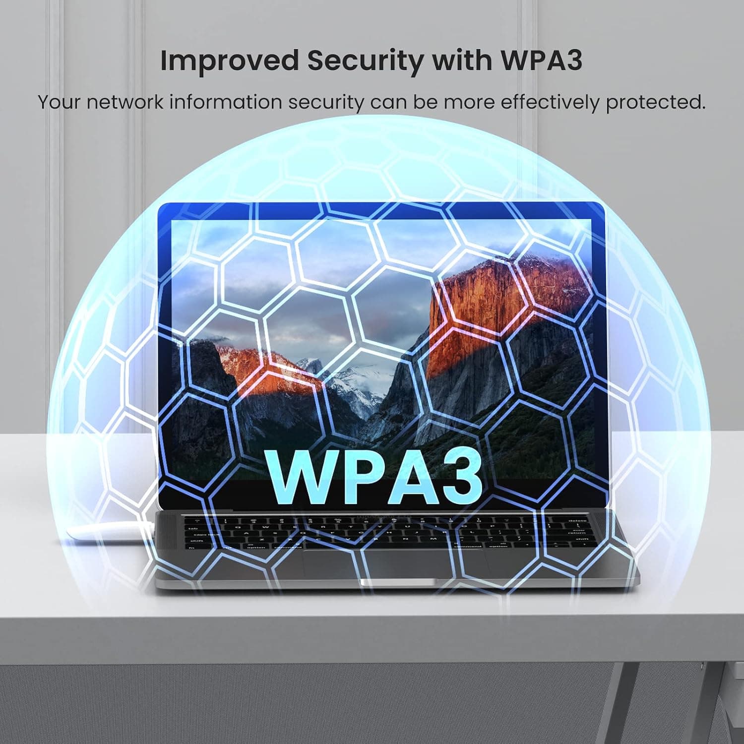 آداپتور وایفای USB Tenda مدل U18 WiFi 6 AX1800 دوباند سفید آداپتور وایفای USB Tenda مدل U18 WiFi 6 AX1800 دوباند سفید