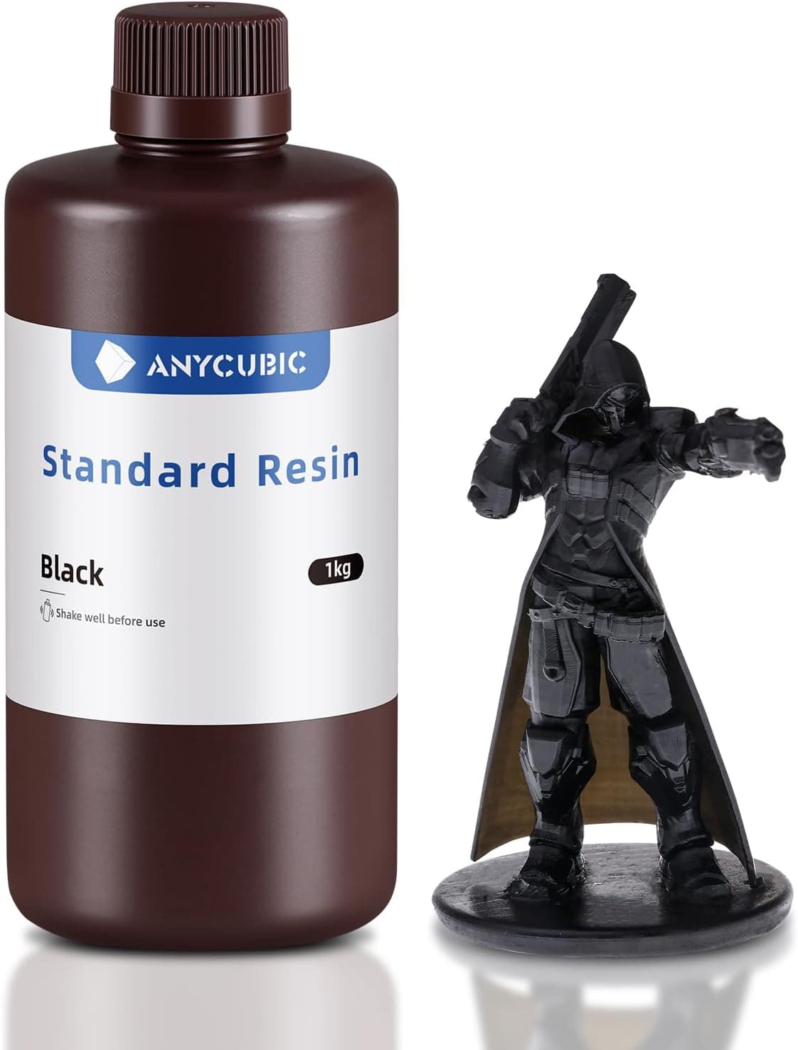 رزین پرینتر سه بعدی ANYCUBIC 405nm دقت بالا پخت سریع مشکی 1kg رزین پرینتر سه بعدی ANYCUBIC 405nm دقت بالا پخت سریع مشکی 1kg