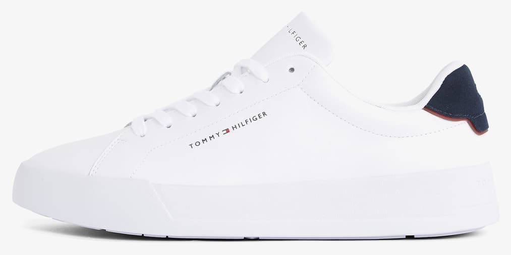 کفش اسنیکر مردانه Tommy Hilfiger مدل Court سفید کفش اسنیکر مردانه Tommy Hilfiger مدل Court سفید